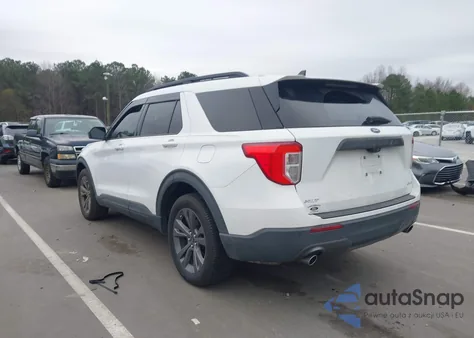 2021 Ford Explorer Xlt z USA, uszkodzony, nr VIN 1FMSK8DH3MGC14586